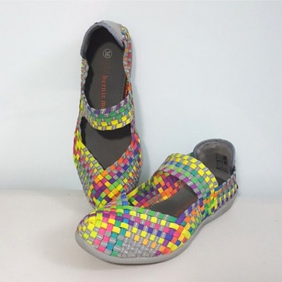 💖 Bernie Mev | Sandal | Multicolor | Size 5 /36 EUR | Easy slip-on style… - Picture 9 of 10
